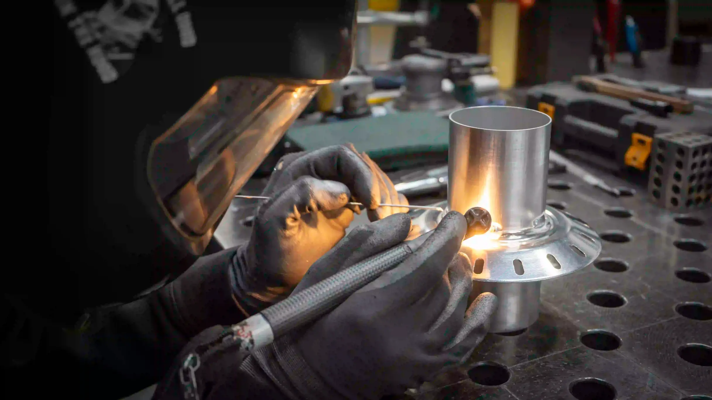 Welding and Assembly at CalWest Manufacturing in Fontana, California